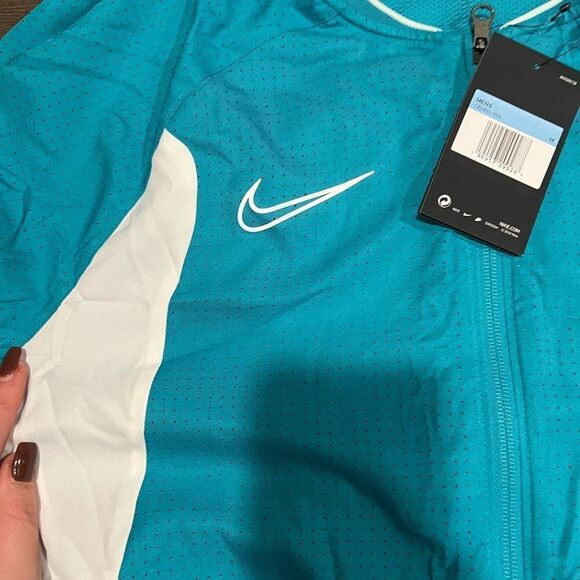 NWT Nike Mens Teal Full Zip Dri-FIT Jacket - Size M - Picture 3 of 8